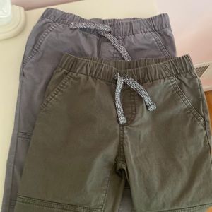 Boys 2 pack of elastic band joggers